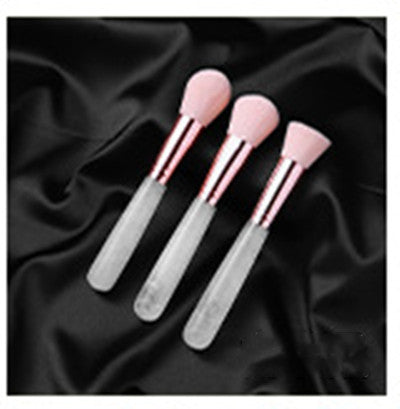 Multifunctional Brush With Natural Crystal Handle Pure Ember