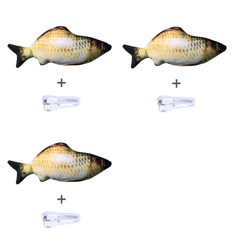 Without Cat Nip Version - Electric Jumping Fish Simulation Electric Fish Toy Pure Ember