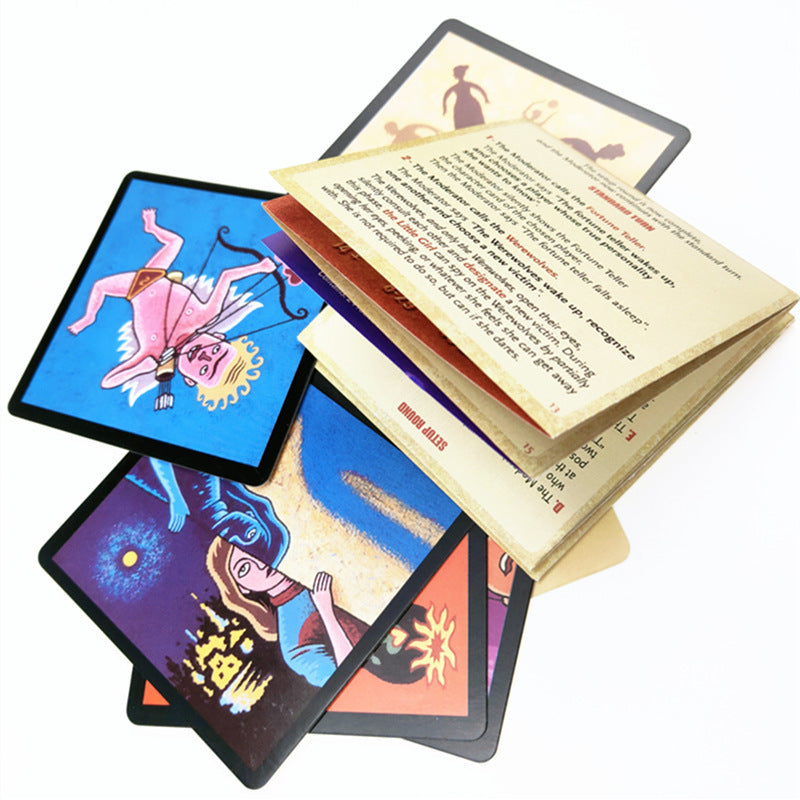 Werewolf Game Home Party Board Games for Family Game Pure Ember