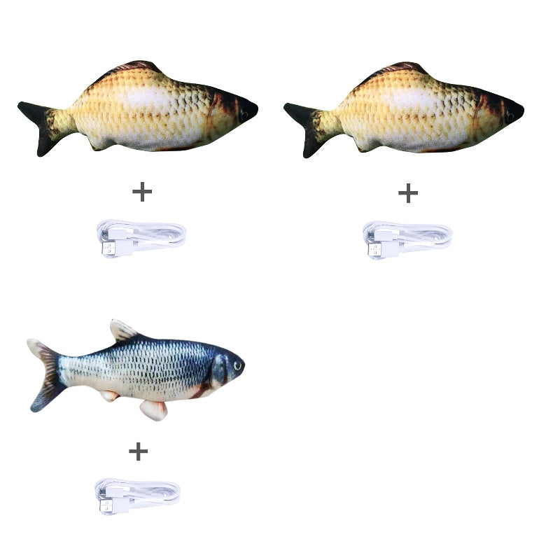 Without Cat Nip Version - Electric Jumping Fish Simulation Electric Fish Toy Pure Ember