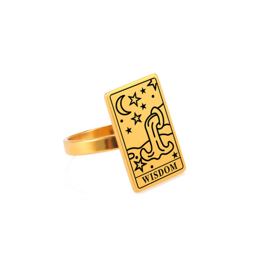 Constellation Tarot Ring Pure Ember wisdom