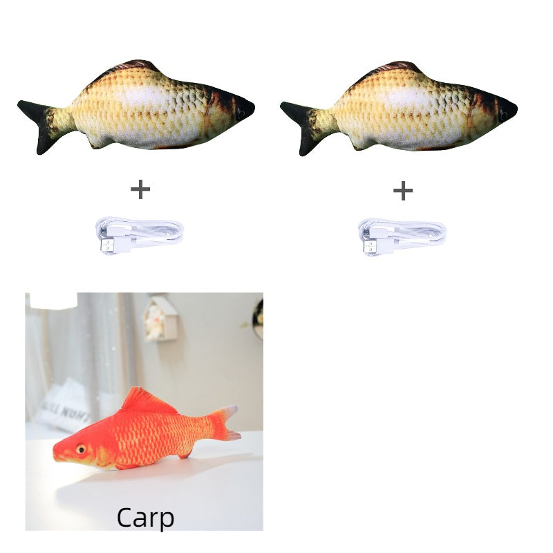 Without Cat Nip Version - Electric Jumping Fish Simulation Electric Fish Toy Pure Ember