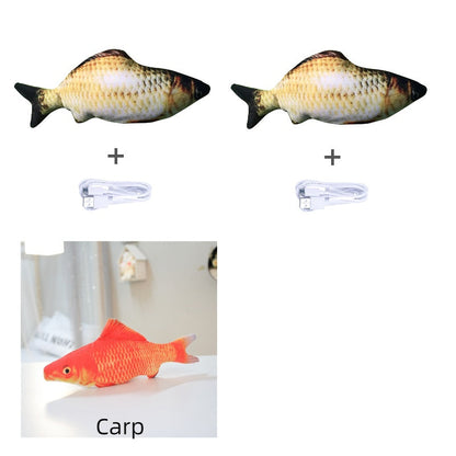 Without Cat Nip Version - Electric Jumping Fish Simulation Electric Fish Toy Pure Ember