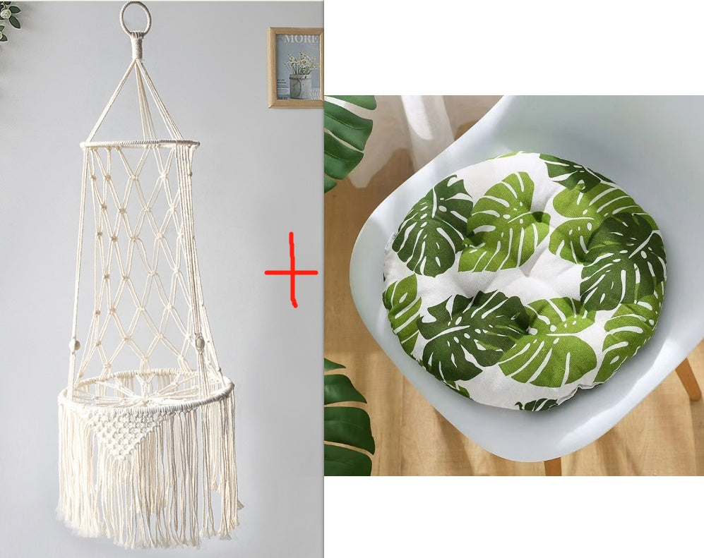 Macrame Hanging Pet Bed Macrame Cat Hammock Wall Hanging Cat Hammock Macrame Cat Bed-Pet Gifts Hammock Macrame Cat Swing Pure Ember