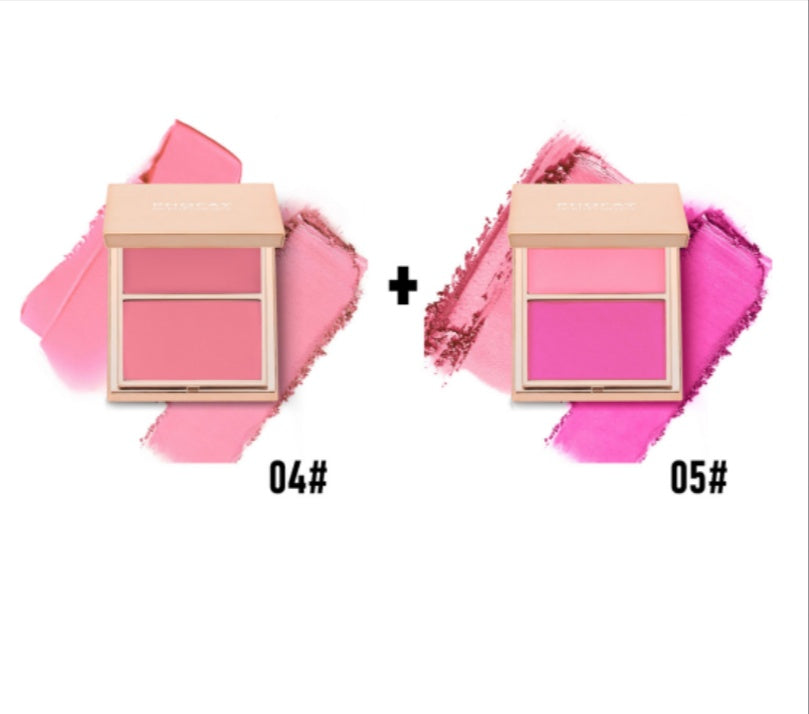 PHOFAY Double-Take Cream & Powder Blush Duo Pure Ember