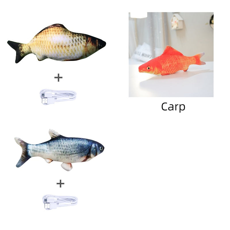 Without Cat Nip Version - Electric Jumping Fish Simulation Electric Fish Toy Pure Ember