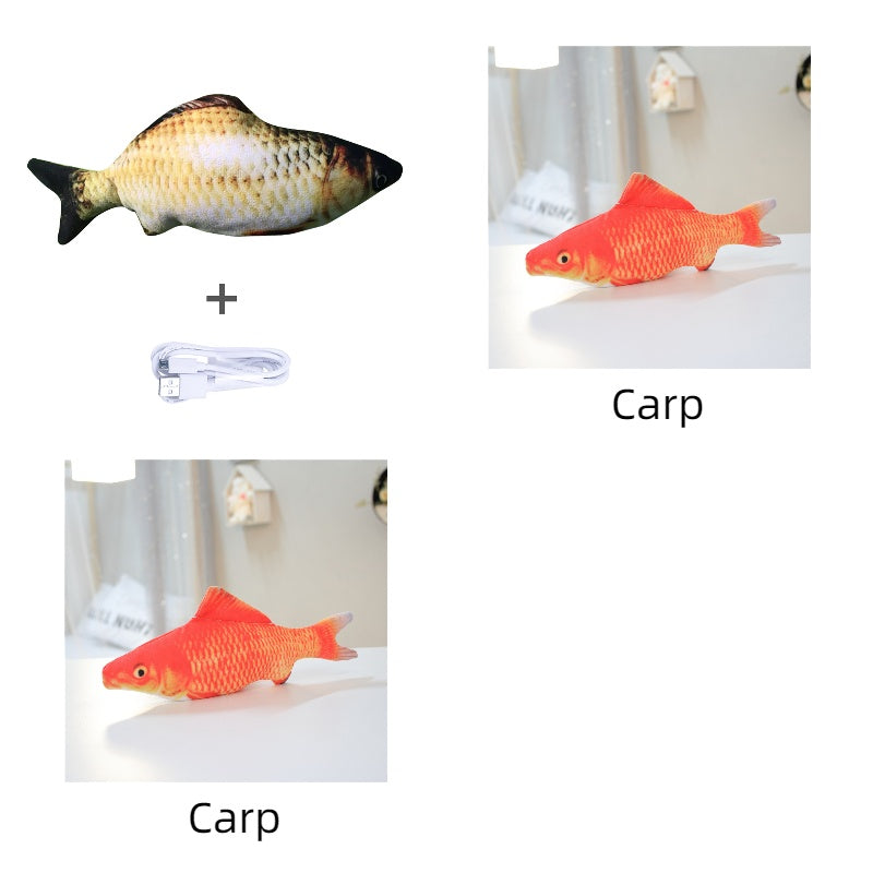 Without Cat Nip Version - Electric Jumping Fish Simulation Electric Fish Toy Pure Ember