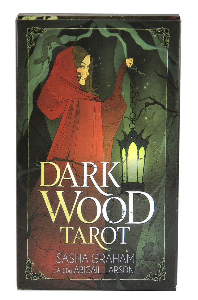 Oracle Tarot Decks COSMA VISIONS Prism Card Witte Pure Ember dark wood tarot by sasha graham