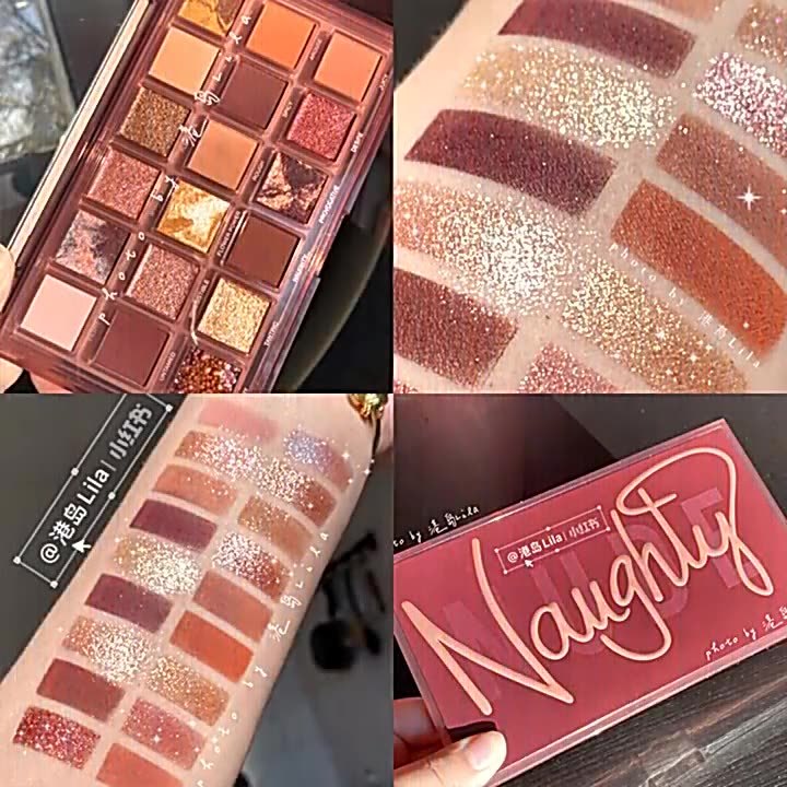 Makeup Palette 18 Color Eye Shadow Matte Bead Lazy Eye Shadow Palette Pure Ember