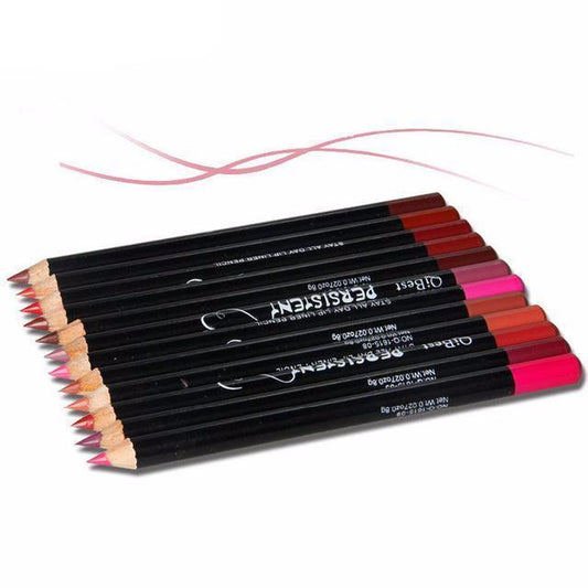 Lip Liner Pencil Kit x12 Pieces Pure Ember