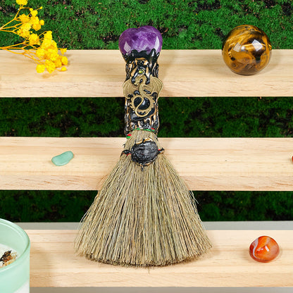 Natural Crystal Love Enchanted Broom Pure Ember