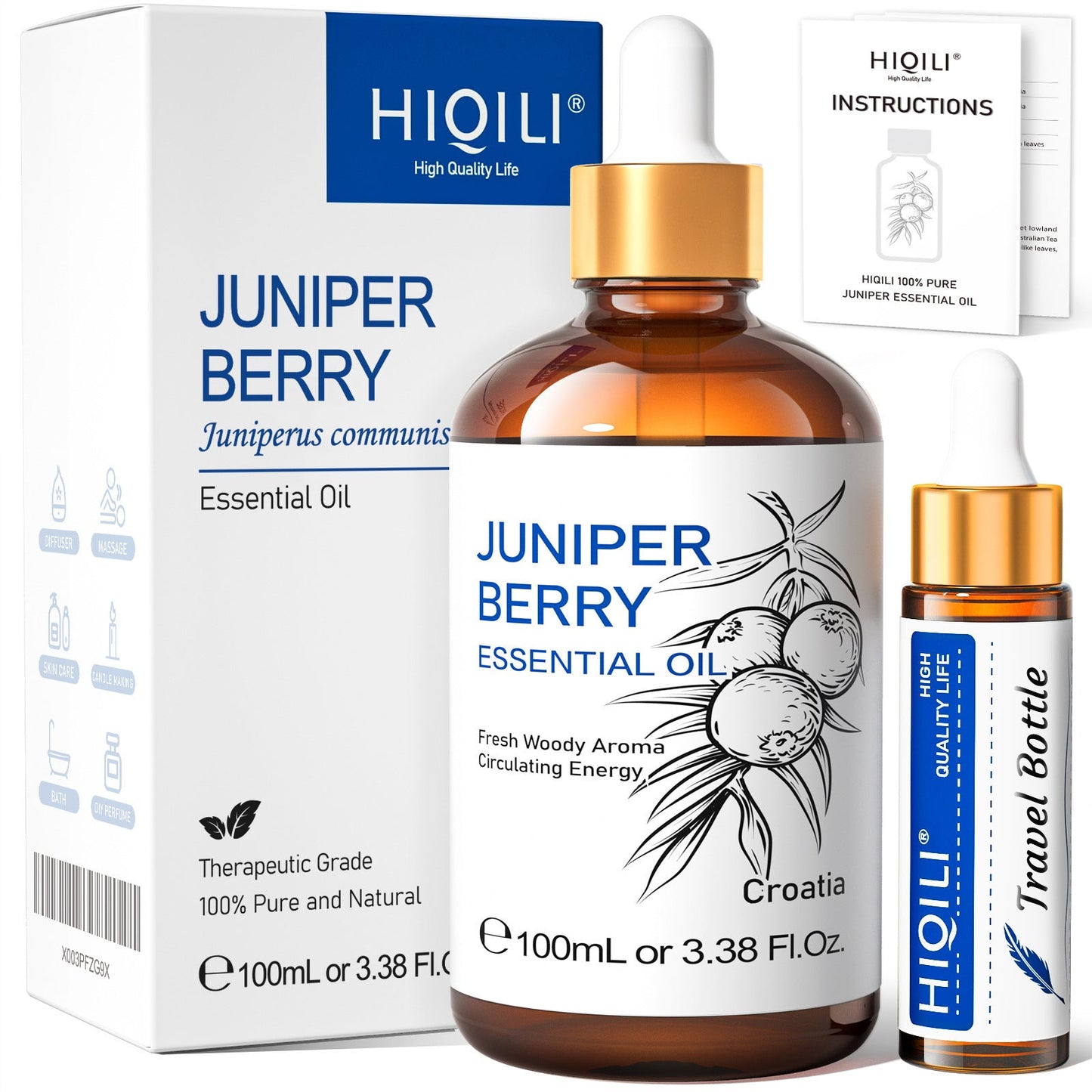 Beauty And Skin Care Single Essential Oil Plant Extract Rose Massage Oil Perfume Aromatherapy Pure Ember