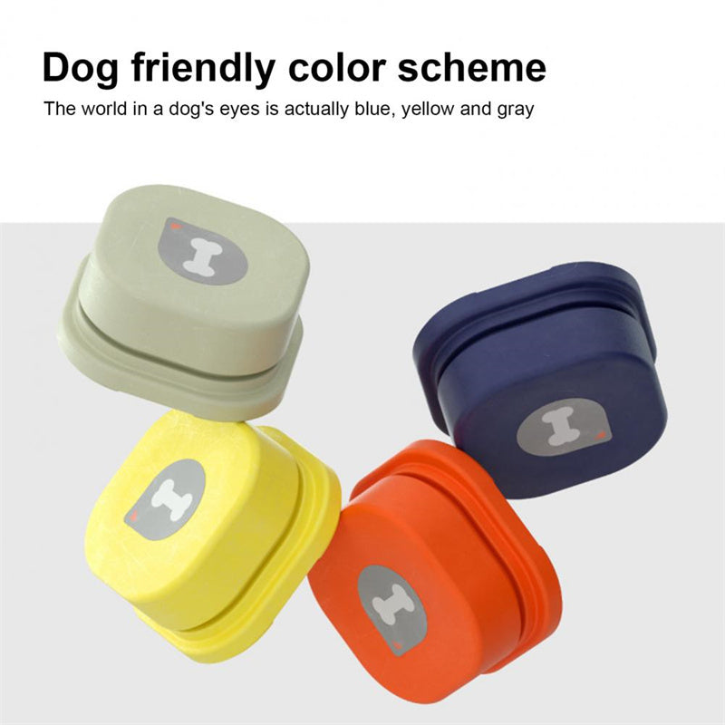 4 Colors Pet Communication Button One-click Prevent Physical Inactivity Recordable Dog Talking Button Toy Cat Toy Pet Products Pure Ember