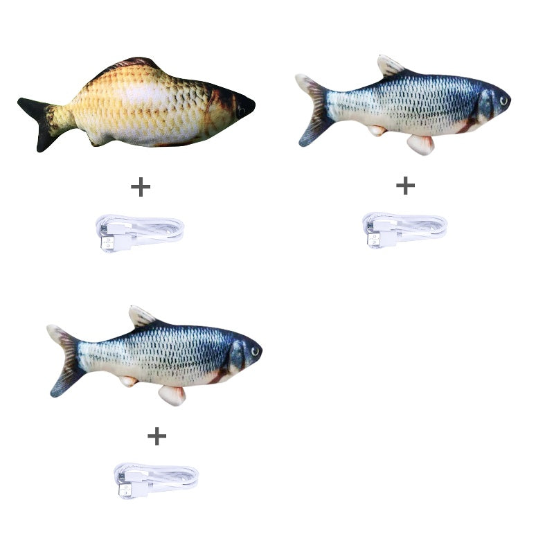 Without Cat Nip Version - Electric Jumping Fish Simulation Electric Fish Toy Pure Ember