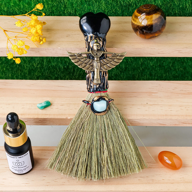 Natural Crystal Love Enchanted Broom Pure Ember