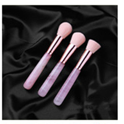 Multifunctional Brush With Natural Crystal Handle Pure Ember