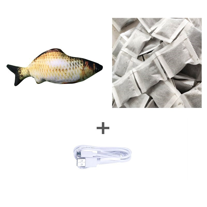 Without Cat Nip Version - Electric Jumping Fish Simulation Electric Fish Toy Pure Ember