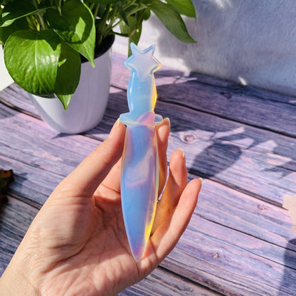 Natural Crystal Wand Pure Ember