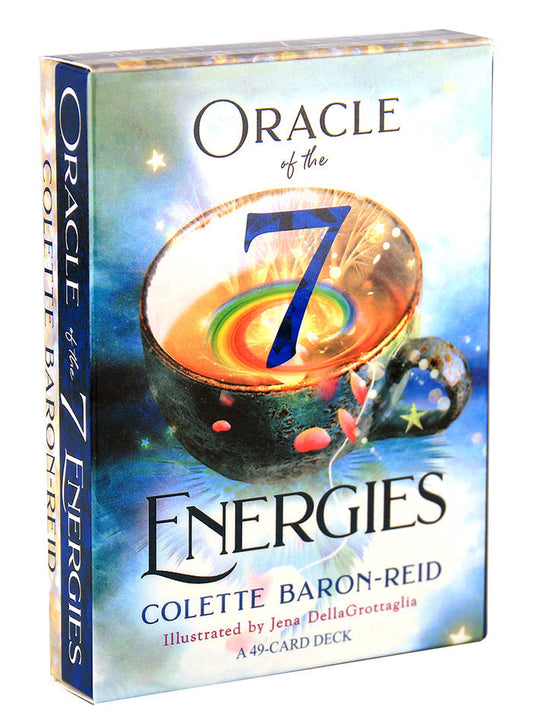 Oracle Tarot Decks COSMA VISIONS Prism Card Witte Pure Ember oracle of the 7 energies collette baron-reid