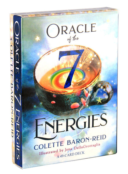 Oracle Tarot Decks COSMA VISIONS Prism Card Witte Pure Ember oracle of the 7 energies by collet baron-reid