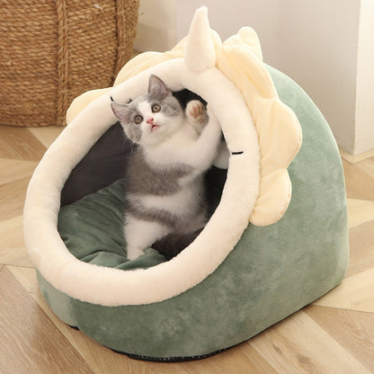 unicorn cat bed