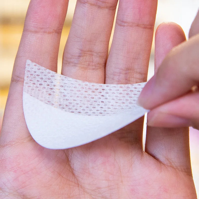 20/50/100pcs Eye Makeup Stencils Disposable Eyeshadow Stickers Eyeliner Shield Grafted Eyelashes Isolate Eyelash Removal Patches Pure Ember