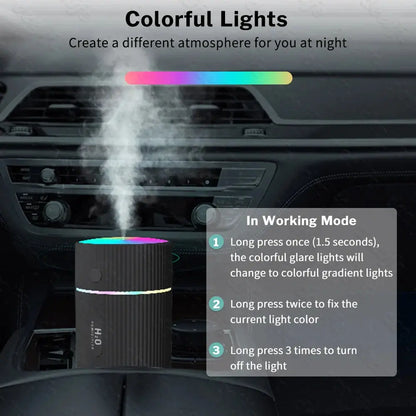 Deelife Humidifier Car Diffuser Essential Oils Portable Mini Aroma Aromatherapy for Auto Home Office USB Pure Ember
