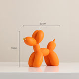 Matte Balloon Dogs orange