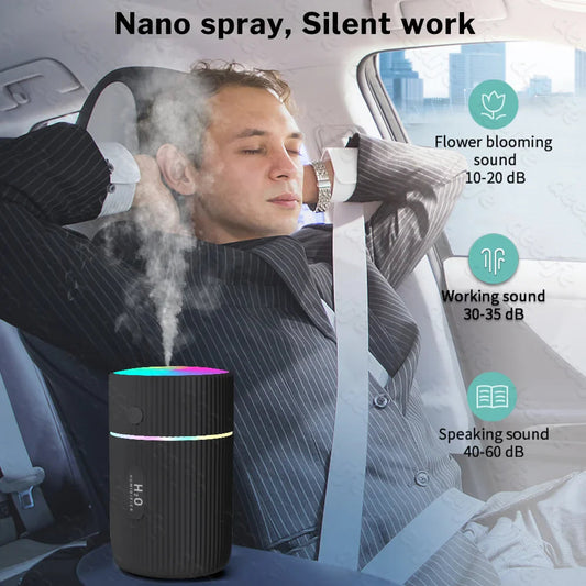Deelife Humidifier Car Diffuser Essential Oils Portable Mini Aroma Aromatherapy for Auto Home Office USB Pure Ember