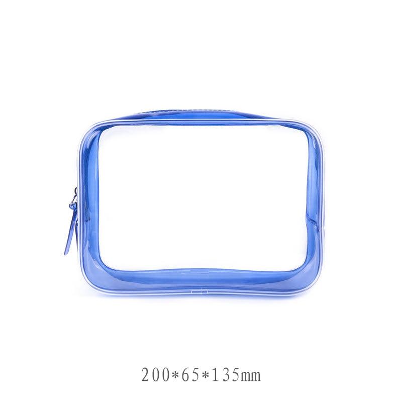 Transparent cosmetic bags