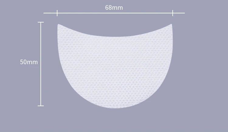 20/50/100pcs Eye Makeup Stencils Disposable Eyeshadow Stickers Eyeliner Shield Grafted Eyelashes Isolate Eyelash Removal Patches Pure Ember