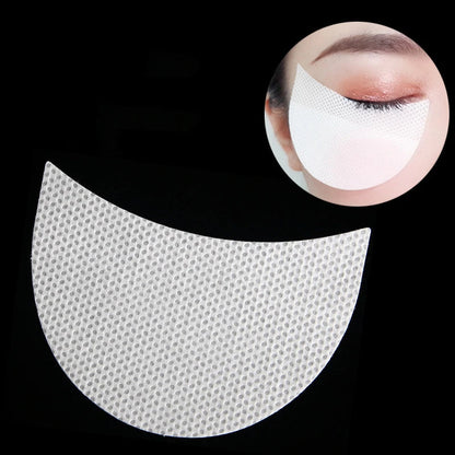 20/50/100pcs Eye Makeup Stencils Disposable Eyeshadow Stickers Eyeliner Shield Grafted Eyelashes Isolate Eyelash Removal Patches Pure Ember