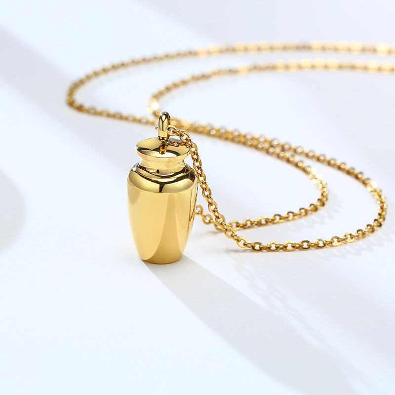 Cremation Urn Pendant Necklace