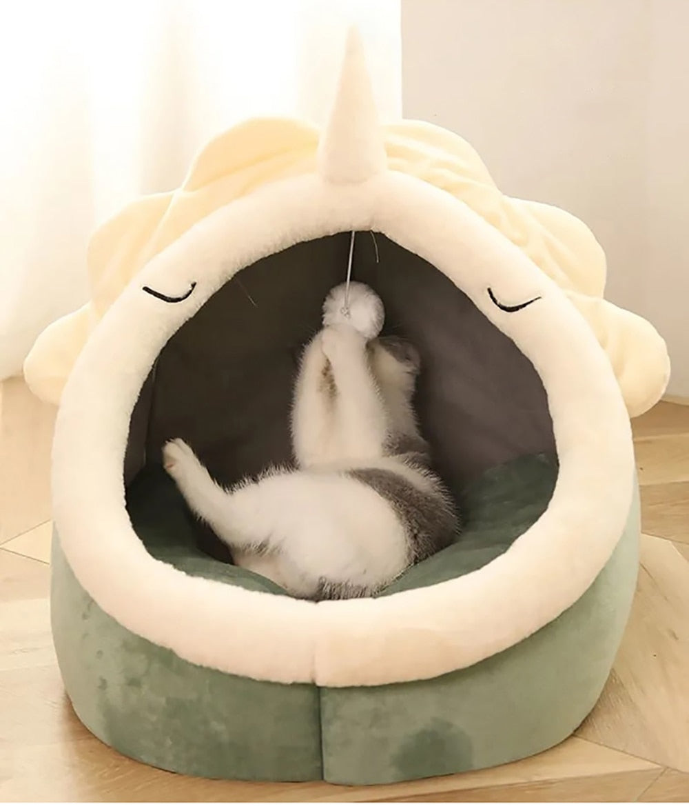 unicorn cat bed