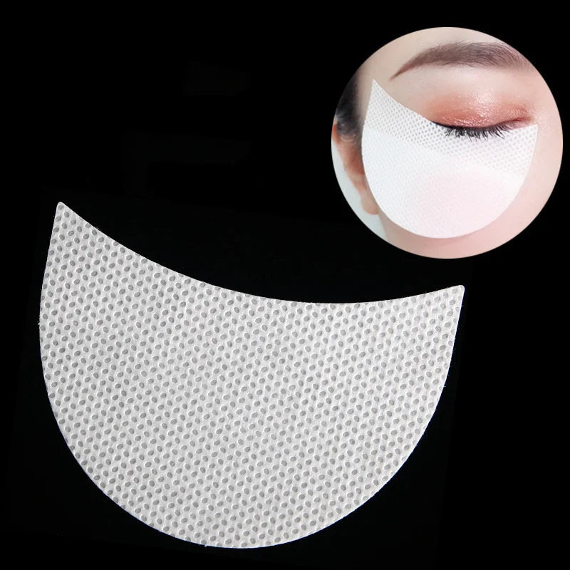 20/50/100pcs Eye Makeup Stencils Disposable Eyeshadow Stickers Eyeliner Shield Grafted Eyelashes Isolate Eyelash Removal Patches Pure Ember