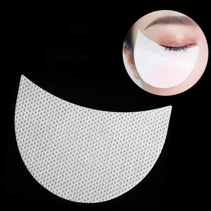 20/50/100pcs Eye Makeup Stencils Disposable Eyeshadow Stickers Eyeliner Shield Grafted Eyelashes Isolate Eyelash Removal Patches Pure Ember