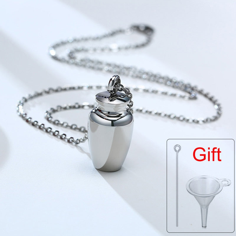 Cremation Urn Pendant Necklace