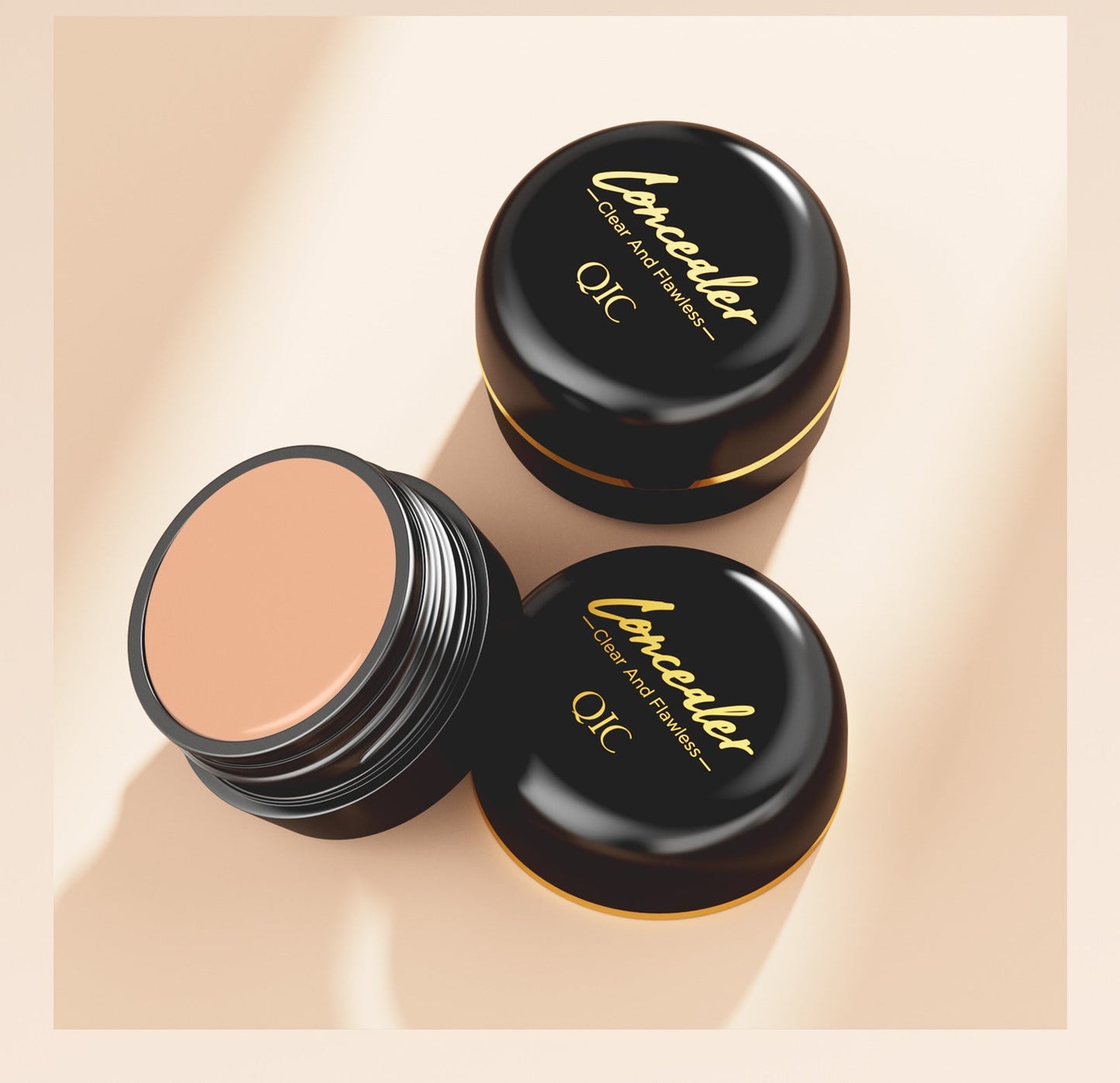 Full Coverage Concealer-waterproof,for Covers Skin Blemishes and Wrinkles and Tattoos,Regulates Skin Tone,Face Concealer Makeup Pure Ember