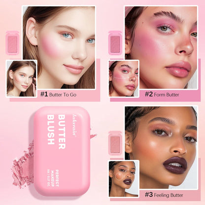 Makeup Powder Blush 12HR Wear Vegan Formula Pure Ember