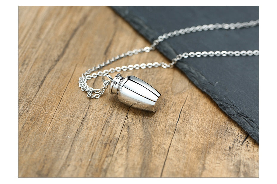 Cremation Urn Pendant Necklace