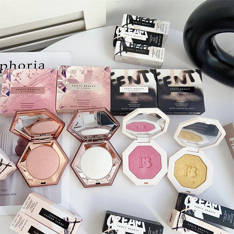 Fenty Beauty Fenty Glow Fussy Shimmer Gloss Pure Ember