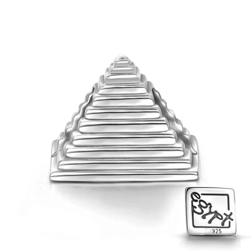 sterling silver Egyptian Pendant Dangle Charms pandora dupe gifts for her pyramid