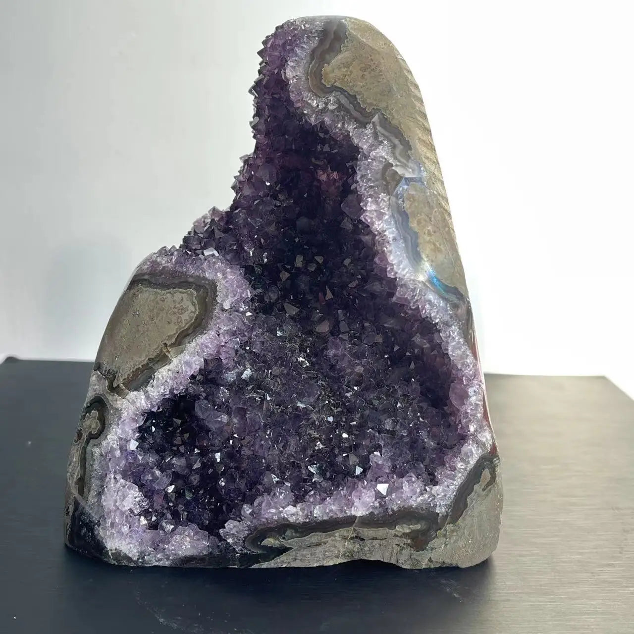 Natural Amethyst Crystal Cluster Quartz Raw Crystals