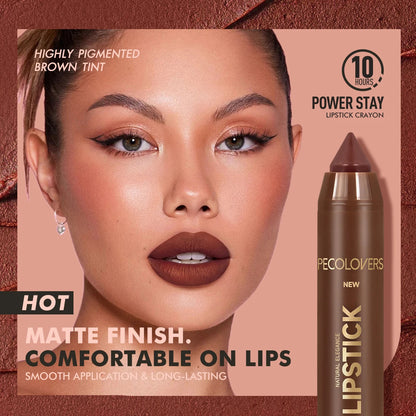 Fine Tip Lip Liner Pen Soft Mist Matte Lip Crayon Pure Ember