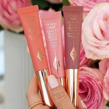 Charlotte Tilbury Liquid Blush 12ml Cushion Pen Skin-friendly, Creates A Natural Built-in Sponge Nib, Long-lasting Smooth Texture Makeup Pure Ember