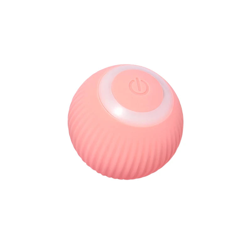 Automatic Rolling Cat Ball pink