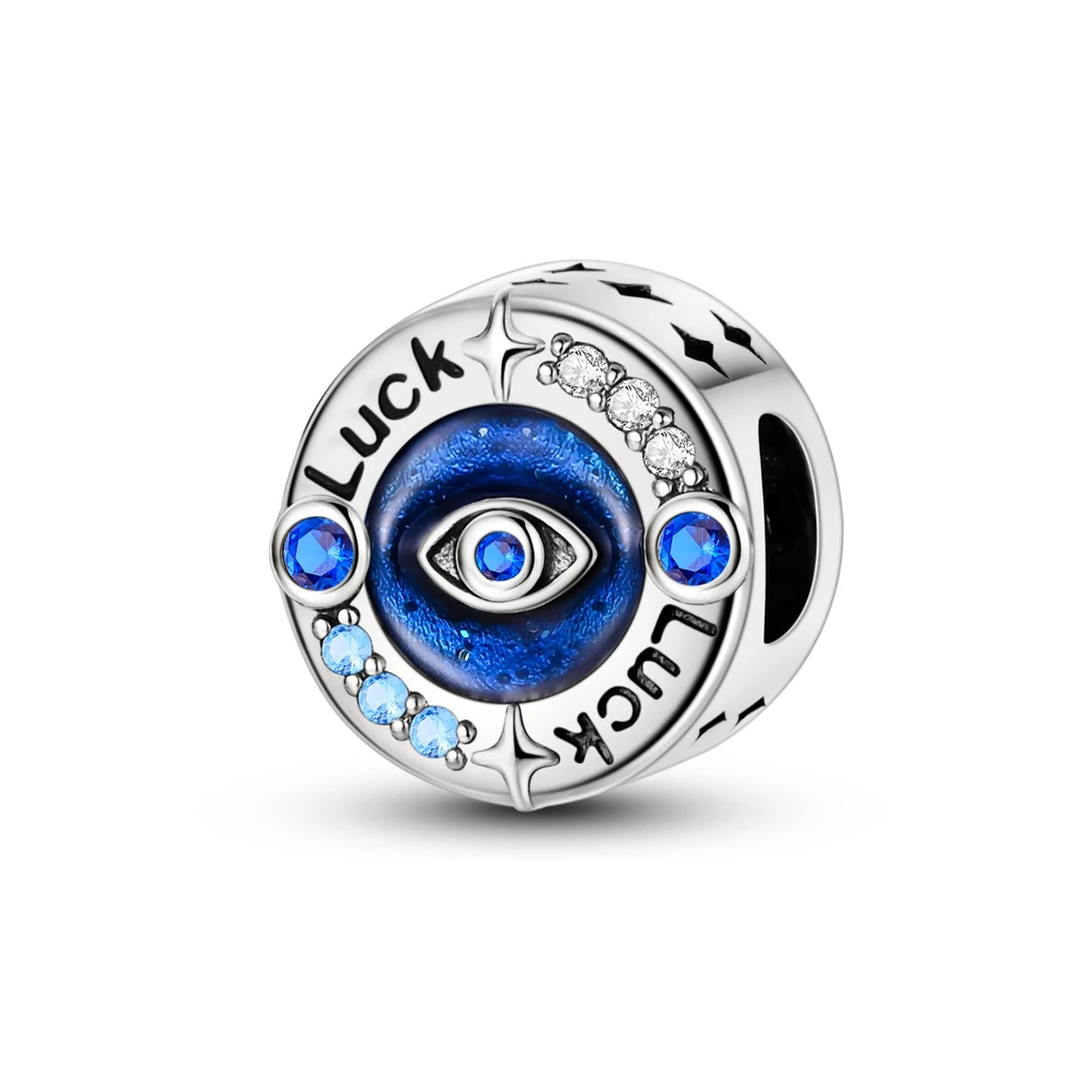 Charms 925 Sterling Silver Blue Pendant Charms