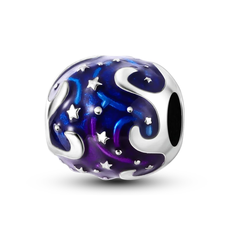 925 Sterling Silver Charms Beads Butterfly Clover Pendant