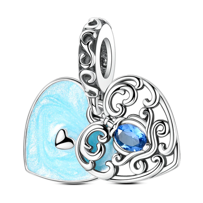 Pandora Sea Collection Blue Hearts sterling silver 