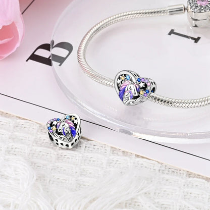 925 Sterling Silver Beads Teapot Unicorn Dreamcatcher Charms Beads Pure Ember pandora style